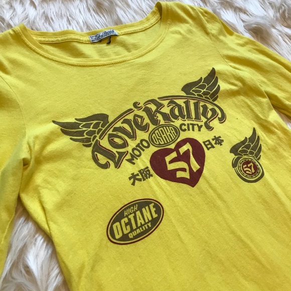 LUCKY BRAND LOVE RALLY OSAKA CITY LONG SLEEVE TEE - Picture 2 of 7